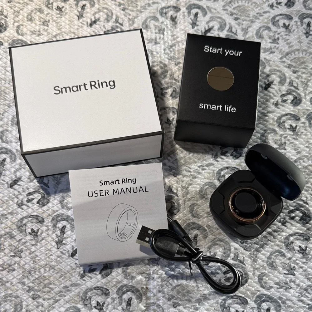 Mo Young Limited Smart Ring- Size 7 in Silver - New in Box! Still Sealed